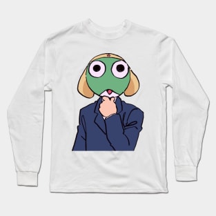 I draw the keroro man / totally normal Sergeant Keroro Long Sleeve T-Shirt